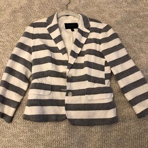 Banana Republic striped blazer